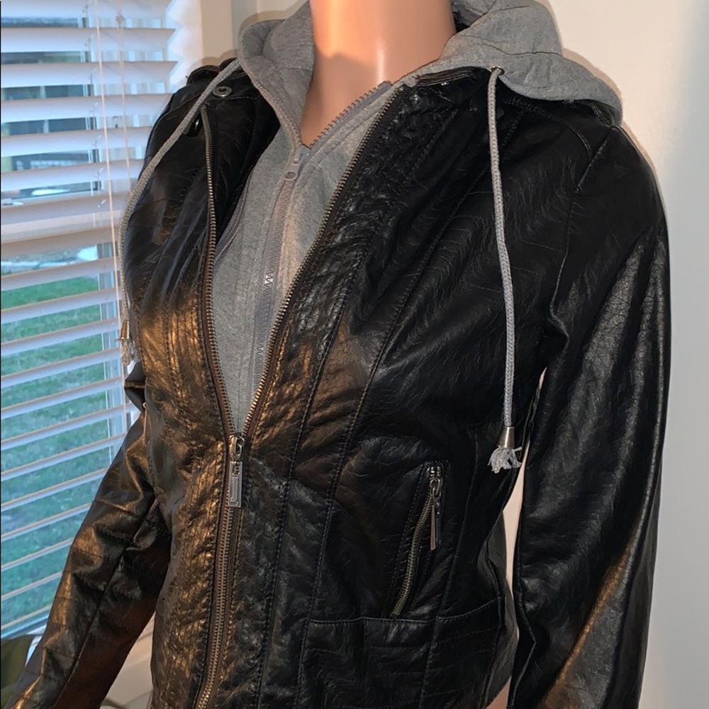 Juniors Faux leather jacket